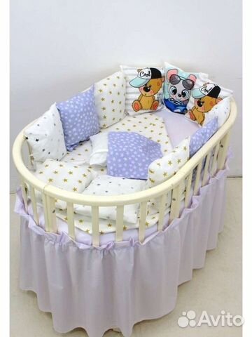Новые готовые комплекты в кроватку бортики + одеяо