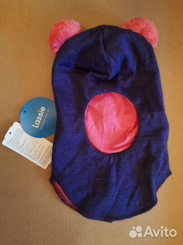 Шапка шлем зимняя lassie 48 размер