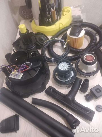 Запчасти новые оригинальные на серию Karcher wd 3