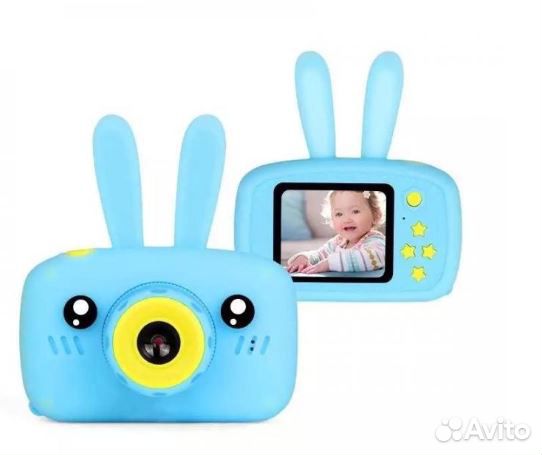 Детский фотоаппарат с силиконовым чехлом (X9P)