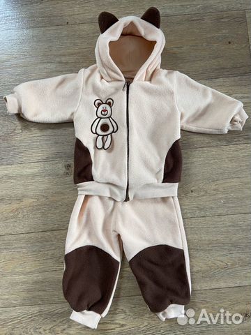 Демисезонный детский костюм, р 68-74