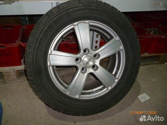 Michelin latitude cross 215/65 r16 102h на дисках