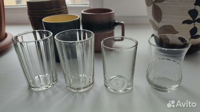 Рюмки,стопки,стаканы граненые СССР