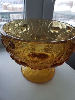 Ваза для фруктов СССР хрусталь сервиз