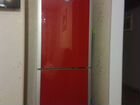 Холодильник б/у bosch красный