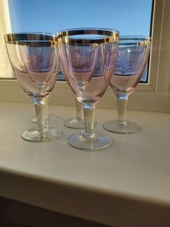 Бокалы СССР, марганцевое стекло