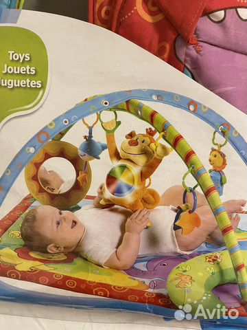 Развивающий коврик Tiny love остров обезьян