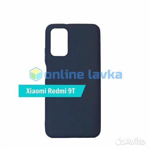 Чехол для Xiaomi Redmi 9T TPU синий