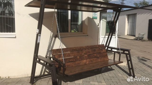 Качели раскладывающиеся (лежак) 2,6м.*1,5м
