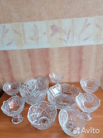 Посуда хрусталь