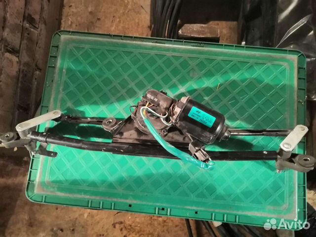 Трапеция дворников с моторчиком Хендай Сантафе