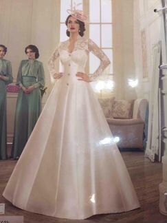 Свадебное винтажное брендовое Платье 42р