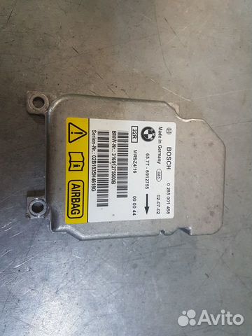 Безопасность SRS airbag BMW X5 E53 1999-2006 г.в