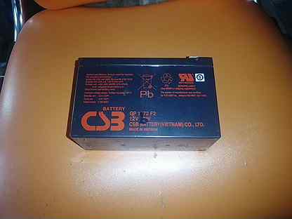 Аккумуляторная батарея для ибп CSB GP 1272 F2 12V