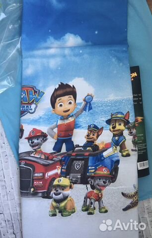 Белье постельное 1,5 сп щенячий патруль детское