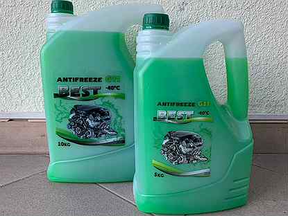 Антифриз зеленый -40с G11 5 литров