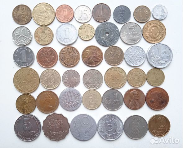 Монеты иностранные