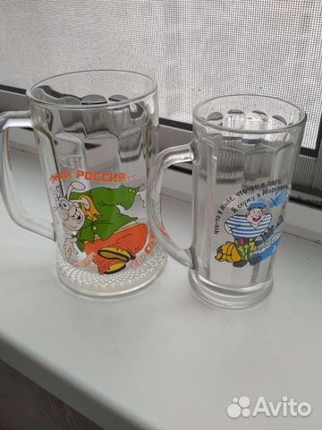 Пивные кружки пара/Рюмки барные