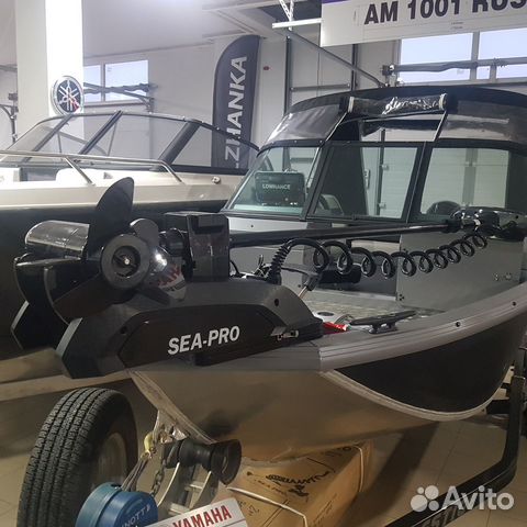 Электромотор с функцией Якорь SEA-PRO 65L GPS чер