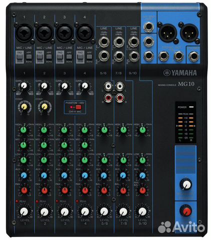 Микшерный пульт yamaha MG10