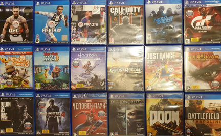 Диски для PS4/5 и XBoxOne большой выбор