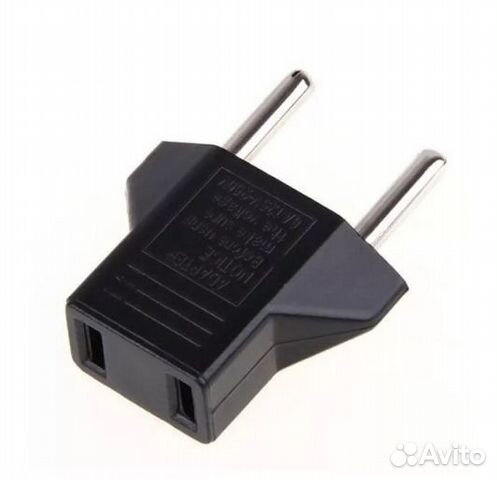 Переходник с вилки США на европейскую