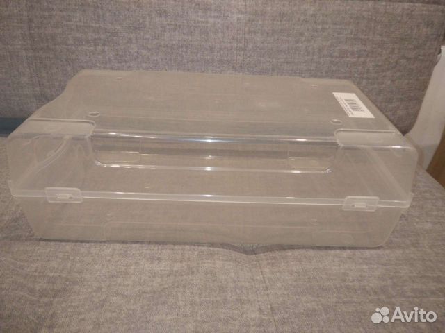 Пластмассовая коробка для хранения обуви