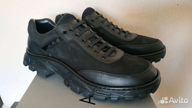 Кроссовки полуботинки Abricot новые натур.кожа р43