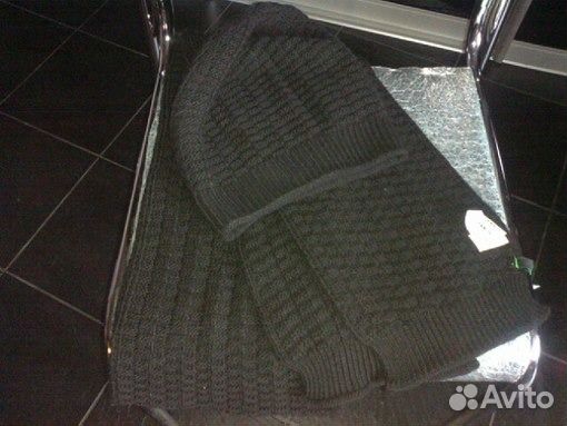 Комплект шапка с шарфом