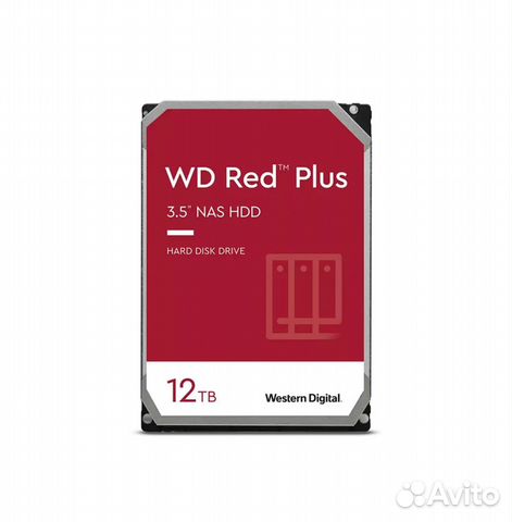 Жесткий диск WD Red Plus WD120efbx 12TB