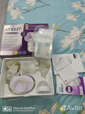 Молокоотсос avent электрический