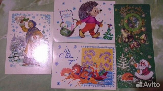 Открытки,плакат-новогодние из СССР