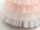 Персиковое платье для девочки 80 92 98 объявление продам