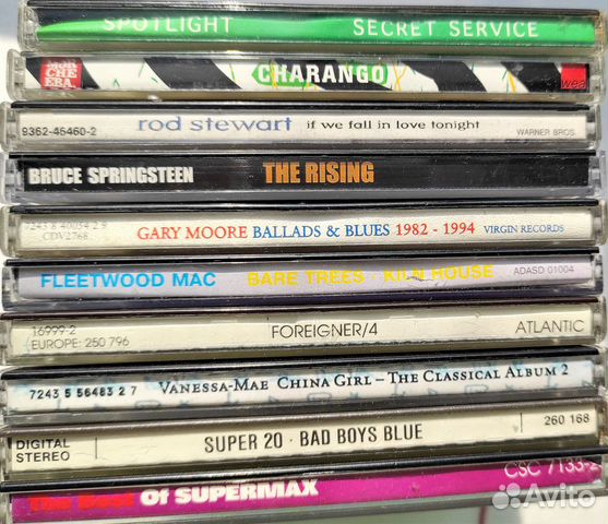 Музыкальные Аудио Сд CD Audio диски б/у