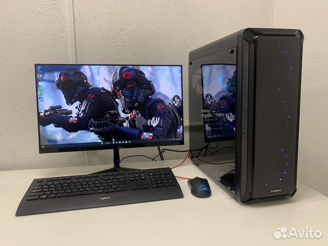 Игровой компьютер i5-11400/16 Gb/GTX 1660ti 6GB