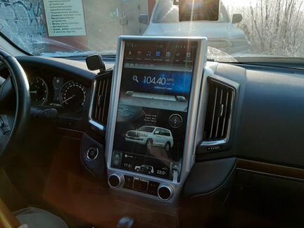 Android магнитола Tesla для Toyota LC200 2016-21 L