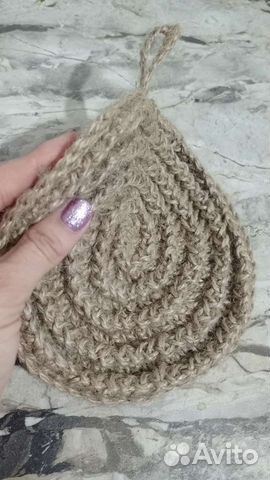 Мочалка из джута