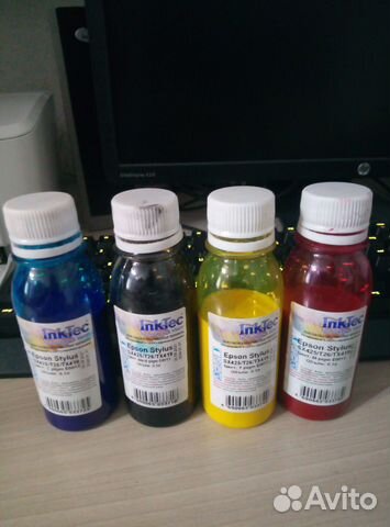 Краски чернильные 0,1л