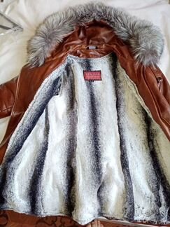 Куртка женская Аляска эко кожа осень-зима