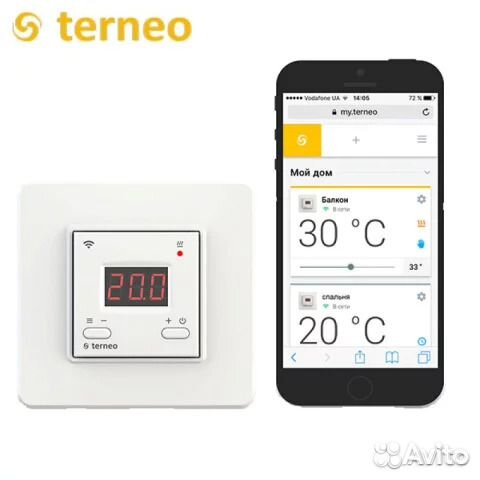 WI FI Терморегулятор terneo AX Программируемый