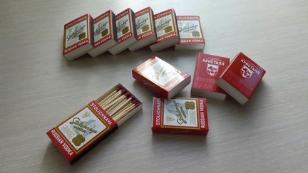 Сувенирная продукция. Фирменные спички