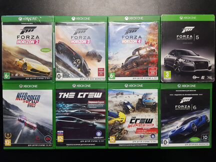 Серия Forza + Need for Speed + The Crew (XBox One)