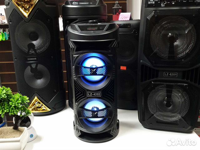 Колонка портативная большая LZ мощная