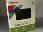 Новый жесткий диск Toshiba 1 тб(внешний)