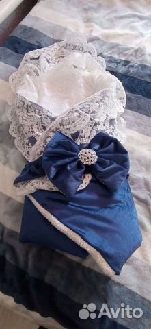 Конверт на выписку для мальчика зимний