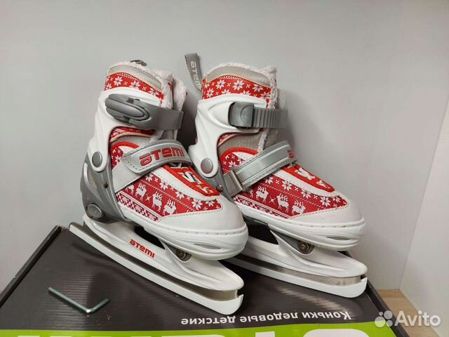 Детские ледовые коньки для девочки Atemi Cool girl