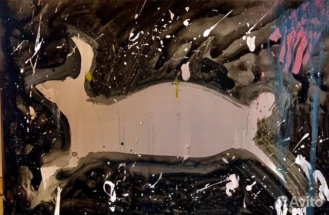 Картина акрилом на холсте