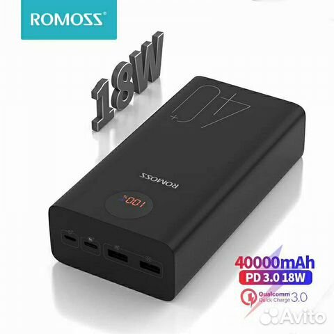 Зарядное устройство Romoss 40000 mAh Power Bank