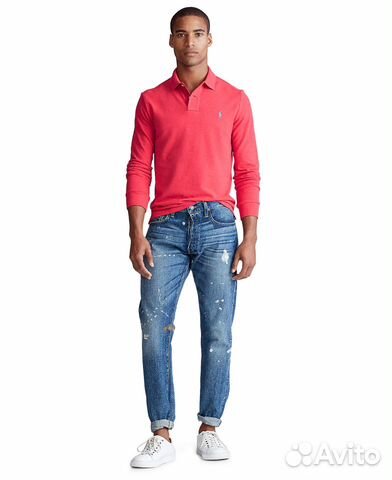 Ralph Lauren Men's Classic Fit с длинным рукавом