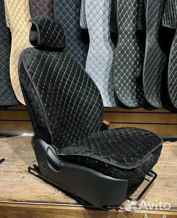 Накидки на сиденья велюр Premium